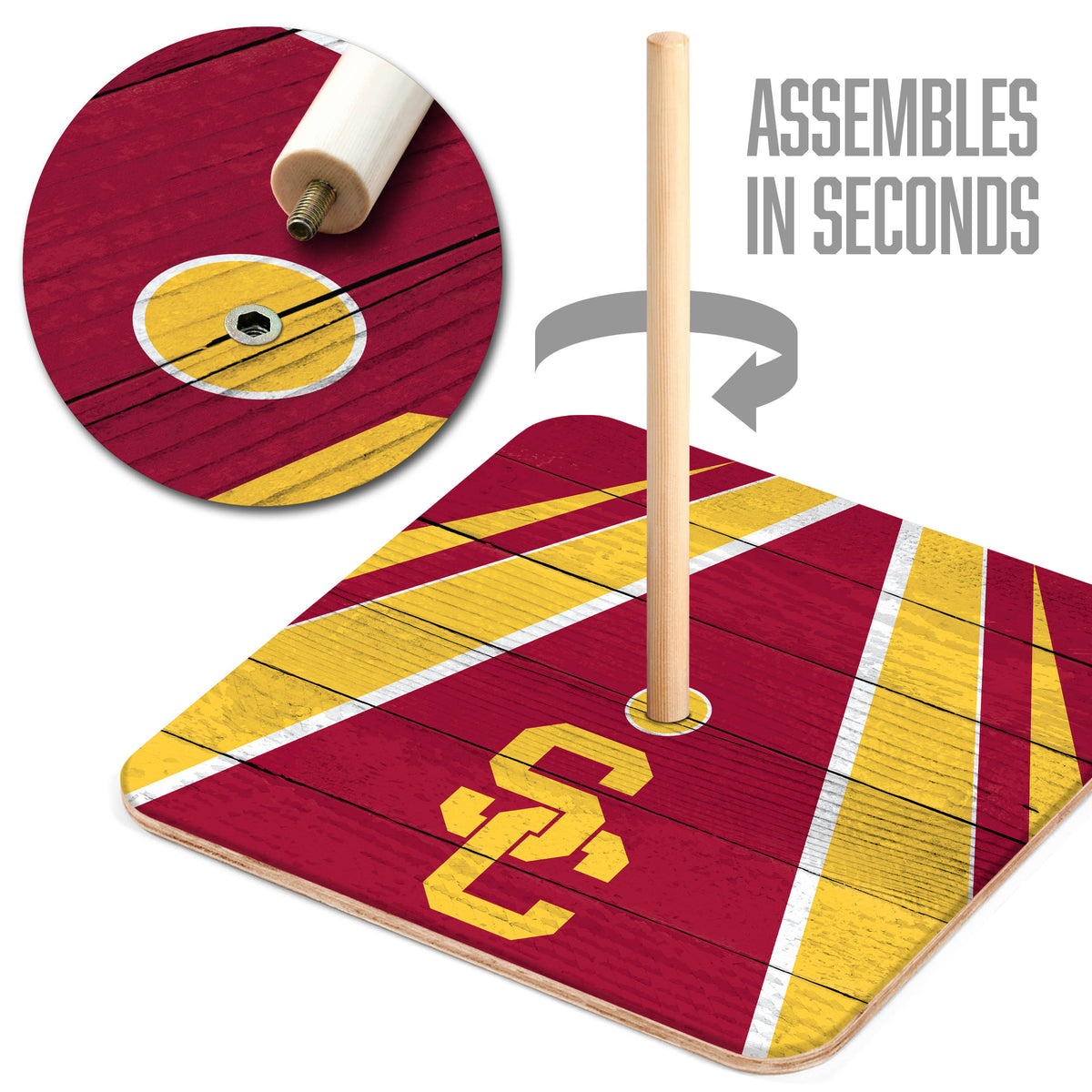 USC Trojans Horseshoe Bag Game