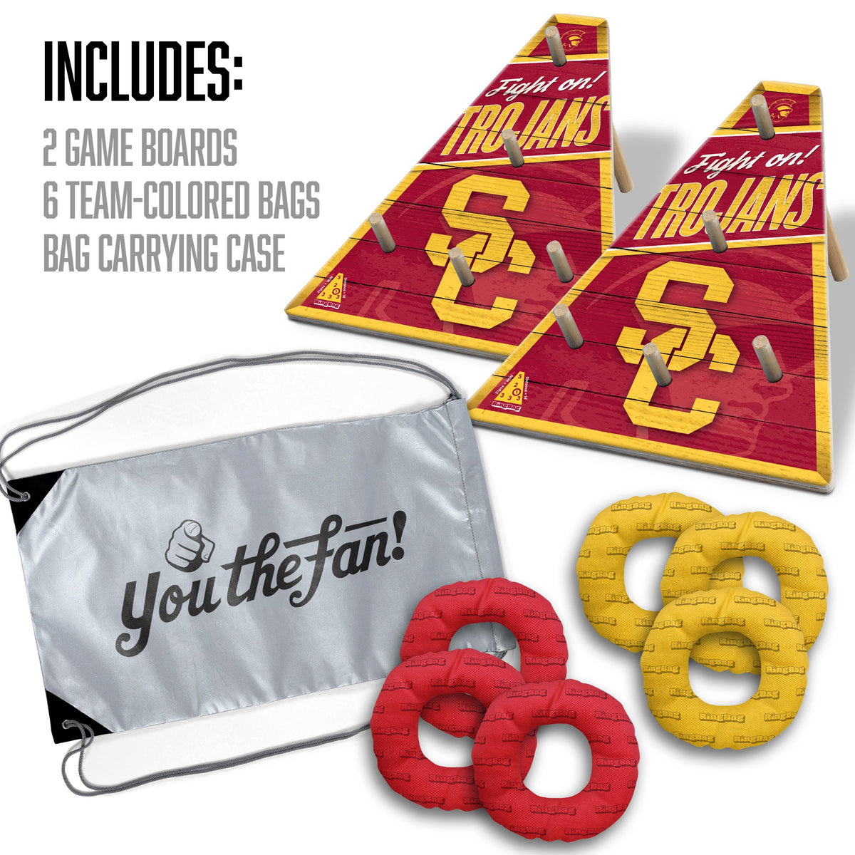 USC Trojans Ring Bag Game