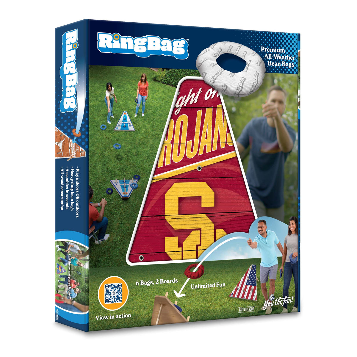 USC Trojans Ring Bag Game