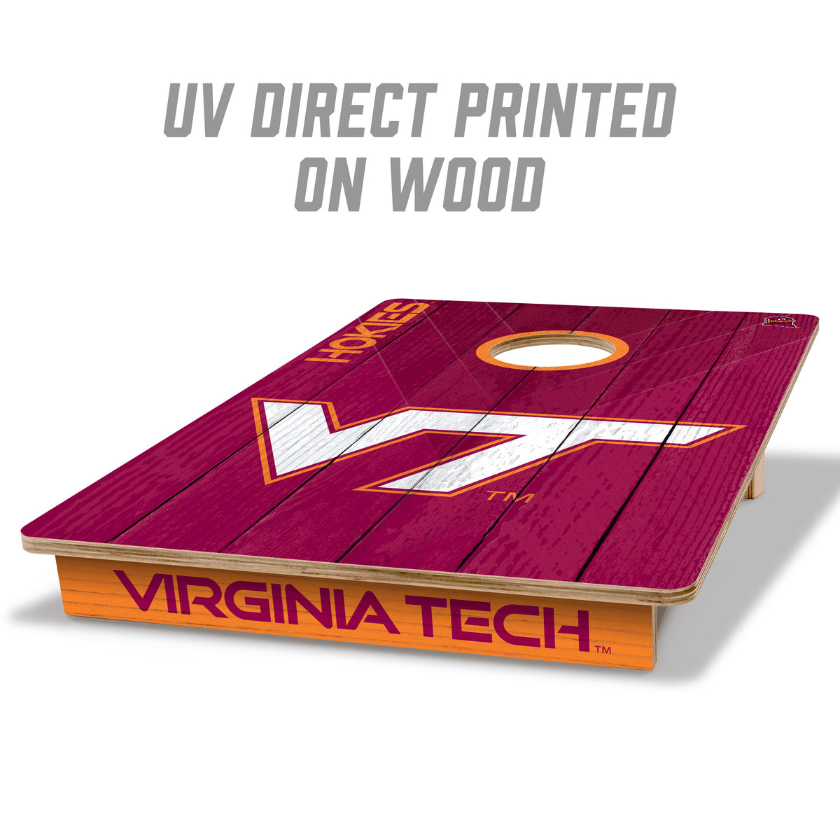 Virginia Tech Hokies 2x3 All Wood Cornhole Game Set