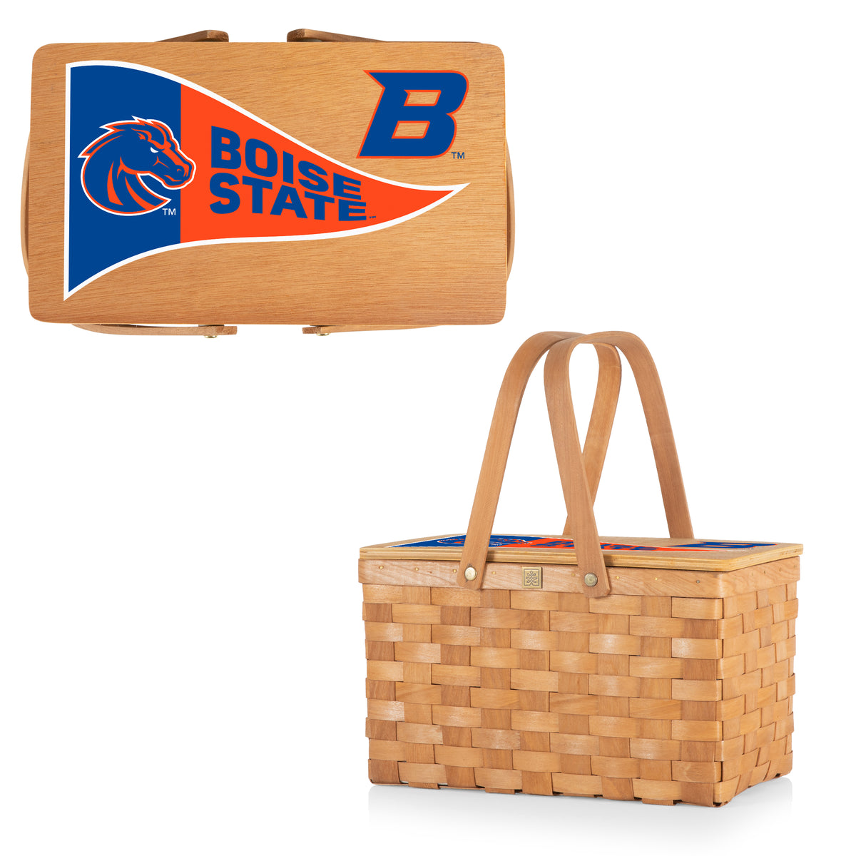 Boise State Broncos Poppy Personal Picnic Basket