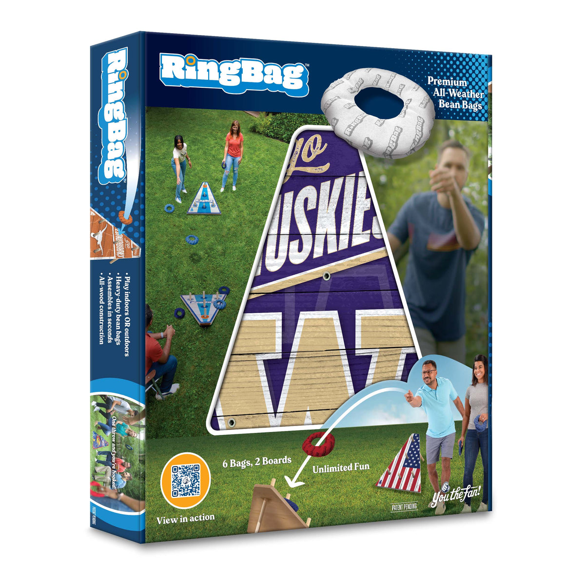 Washington Huskies Ring Bag Game