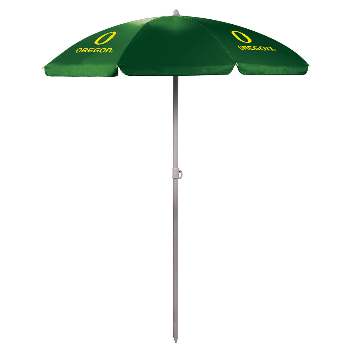Oregon Ducks 5.5 Ft. Portable Beach Umbrella - Green
