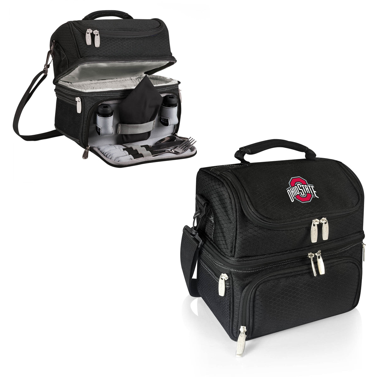 Ohio State Buckeyes Pranzo Lunch Cooler Bag - Black