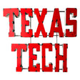 Texas Tech Red Raiders Recycled Metal Wall Decor