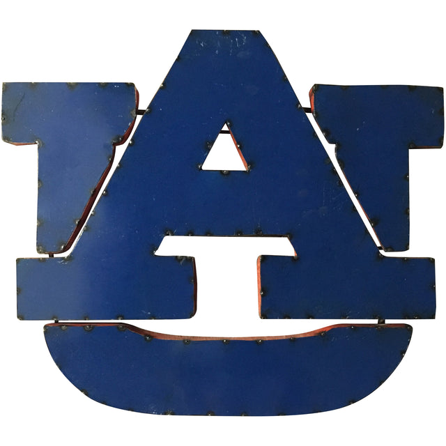 Auburn Tigers Recycled Metal Wall Decor