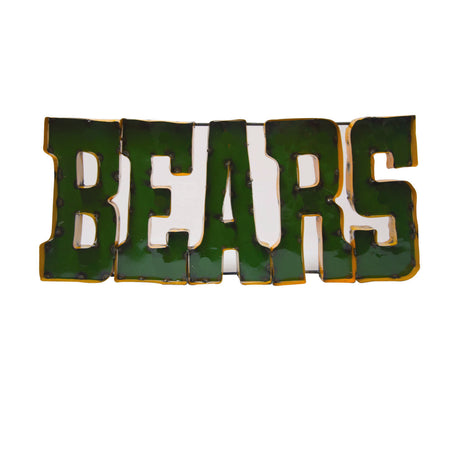 Baylor Bears Recycled Metal Wall Decor Bears