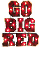 Nebraska Huskers Recycled Metal Wall Decor Go Illuminated