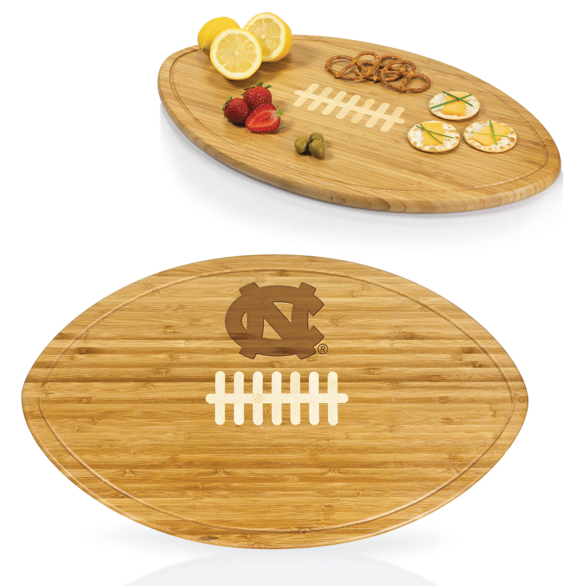 UNC Tar Heels XL Cutting Board & Serving Tray
