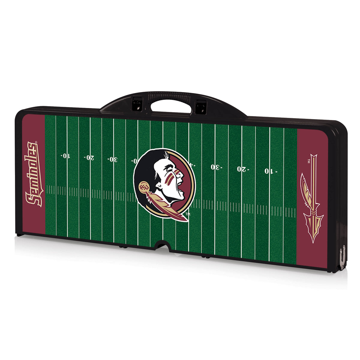 FSU Seminoles Picnic Table Portable Folding Table with Seats