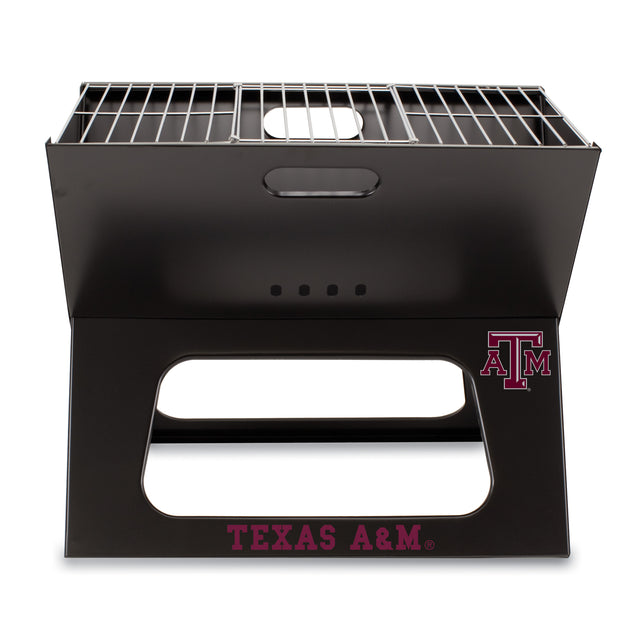 Texas A&M Aggies Portable Charcoal BBQ Grill
