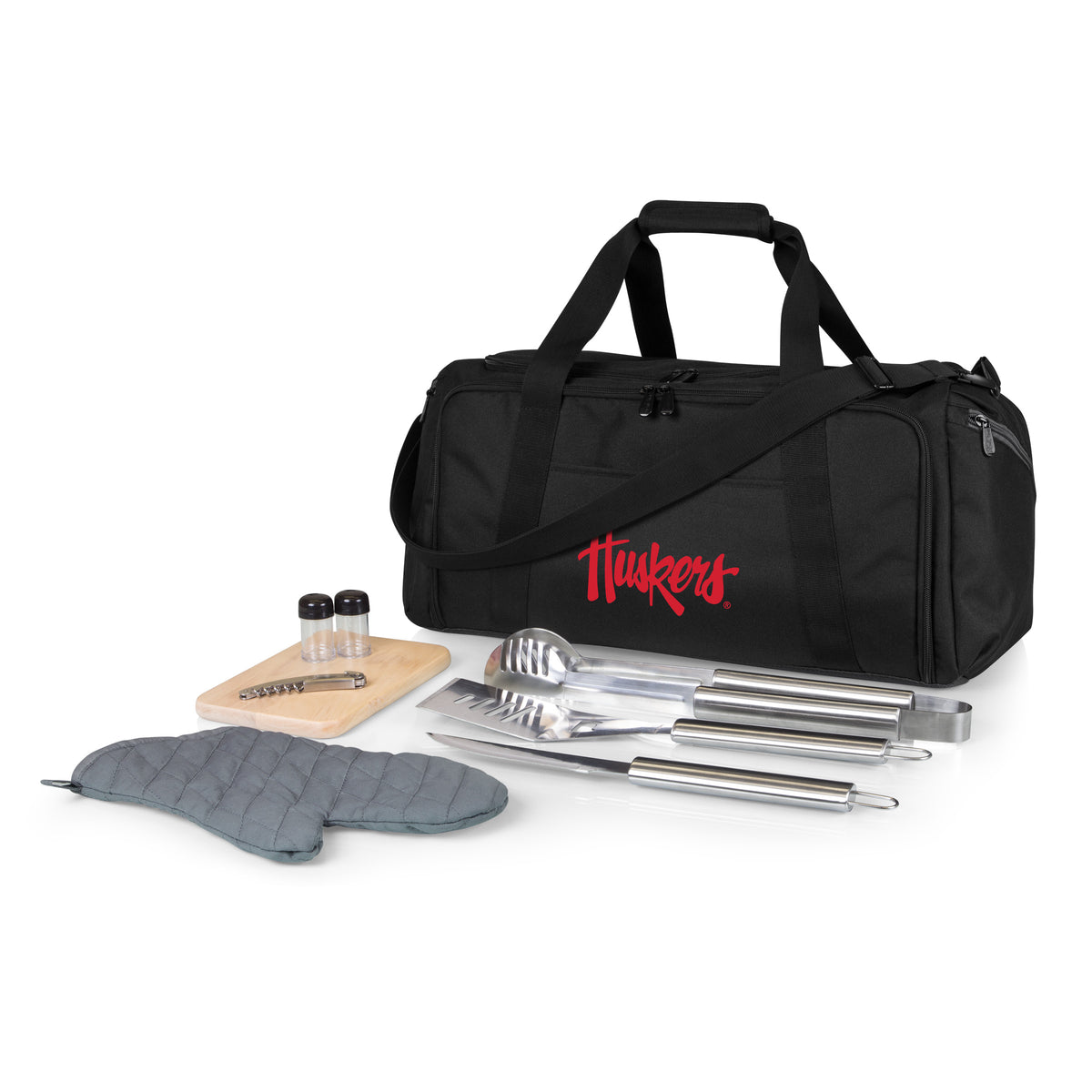 Nebraska Huskers BBQ Kit Grill Set & Cooler
