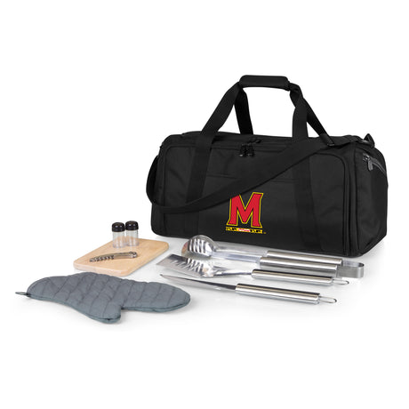 Maryland Terrapins BBQ Kit Grill Set & Cooler