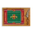 Iowa State Cyclones Icon Glass Top Cutting Board & Knife Set