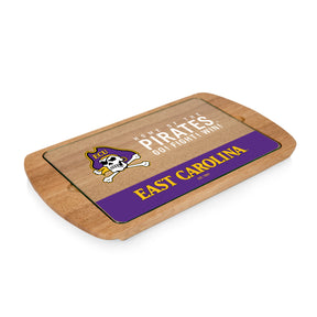 East Carolina Pirates Billboard Glass Top Serving Tray