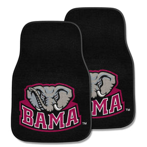 University of Alabama 2-pc Carpet Car Mat Set