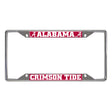 University of Alabama Chrome License Plate Frame