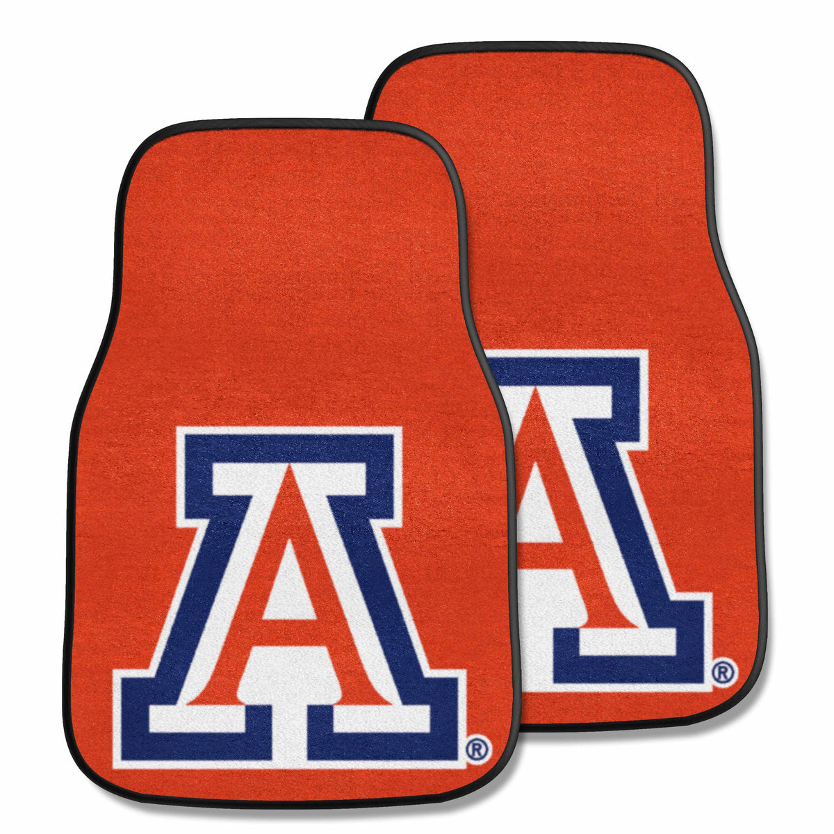 University of Arizona 2-pc Carpet Car Mat Set