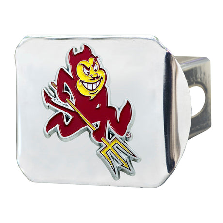 Arizona State University Color on Chrome Hitch Cover