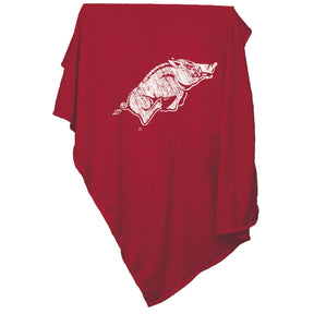 Arkansas Sweatshirt Blanket (Screened) - Logo Brands