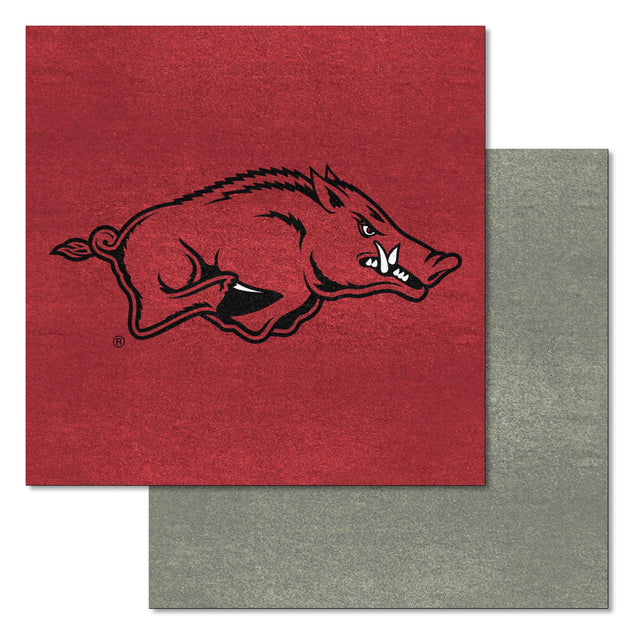 University of Arkansas Team Carpet Tiles