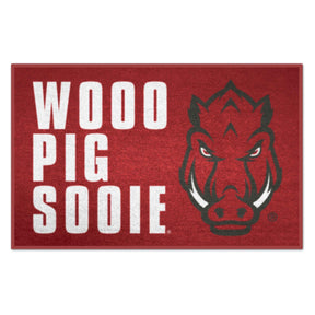 University of Arkansas Starter Mat - Slogan - Logo Brands