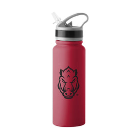 Arkansas 25oz Logo SingleWall FlipTop Bottle - Logo Brands
