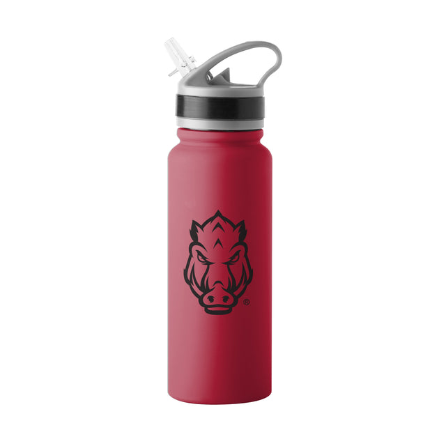 Arkansas 25oz Logo SingleWall FlipTop Bottle - Logo Brands