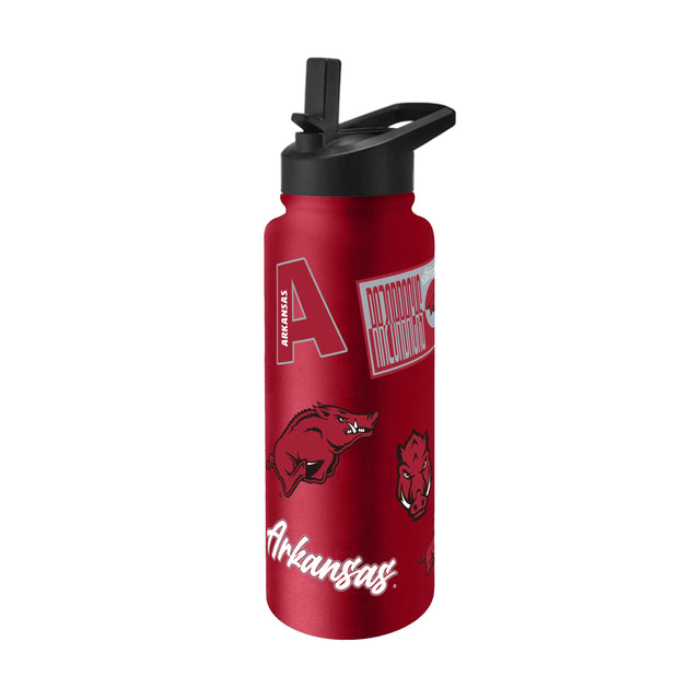 Arkansas 34oz Dreamweave Quencher Bottle - Logo Brands