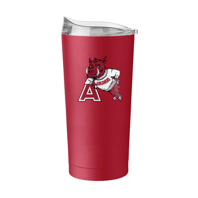 Arkansas Vault 20oz Logo Powder Coat Tumbler - Logo Brands