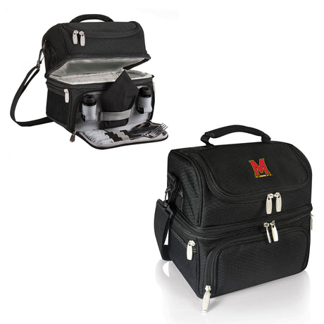 Maryland Terrapins Pranzo Lunch Cooler Bag - Black