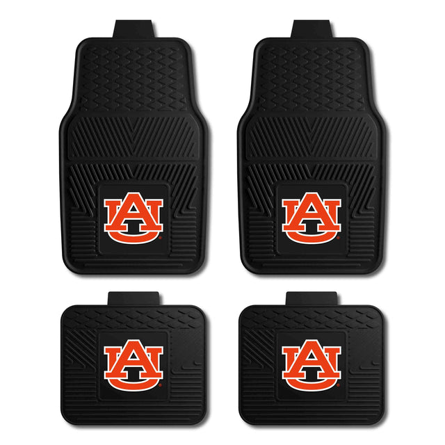 Auburn University 4-pc Vinyl Car Mat Set