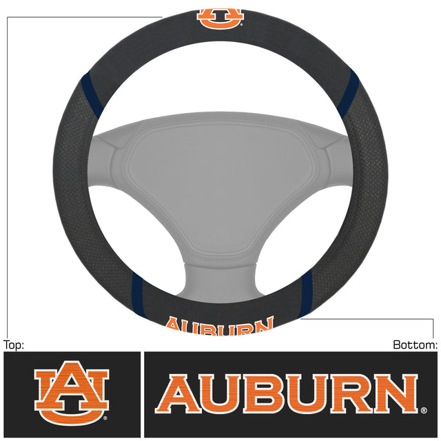 Auburn University Steering Wheel Cover Edit2 - Logo Brands