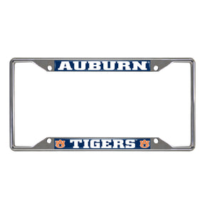 Auburn University Chrome License Plate Frame