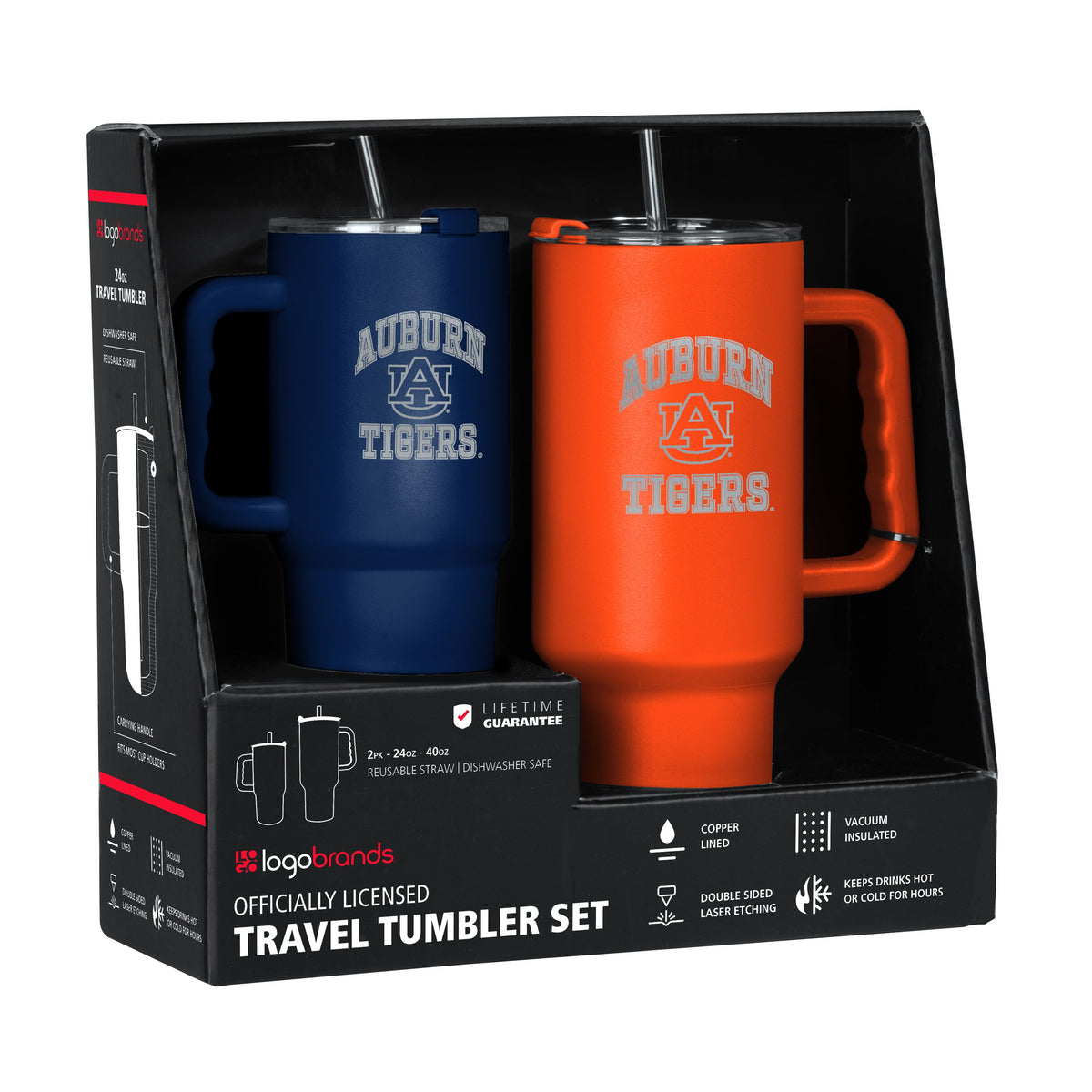 Auburn 40oz&24oz SS Tumbler Set