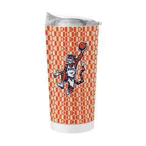 Auburn Vault Aubie 20oz White Powder Coat Tumbler - Logo Brands