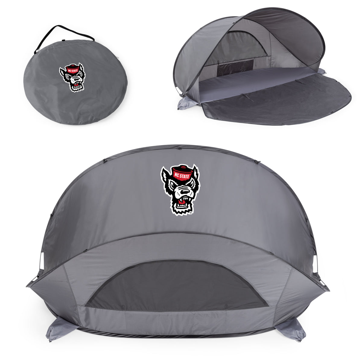NC State  Manta Sun Shelter - Gray