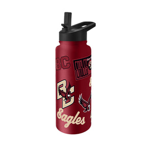 Boston College 34oz Dreamweave Quencher Bottle - Logo Brands