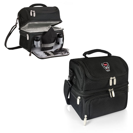 NC State Wolfpack Pranzo Lunch Cooler Bag - Black