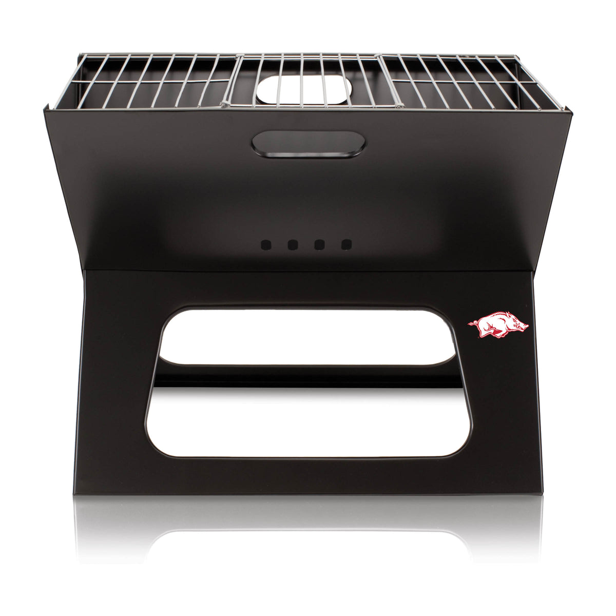 Arkansas Razorbacks Portable Charcoal BBQ Grill