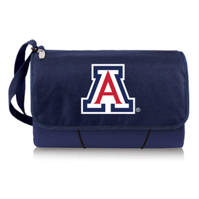 Arizona Wildcats Outdoor Picnic Blanket and Tote - Blue