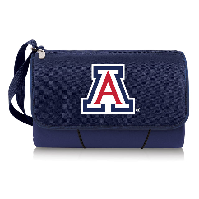 Arizona Wildcats Outdoor Picnic Blanket and Tote - Blue