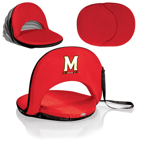 Maryland Terrapins Portable Reclining Seat