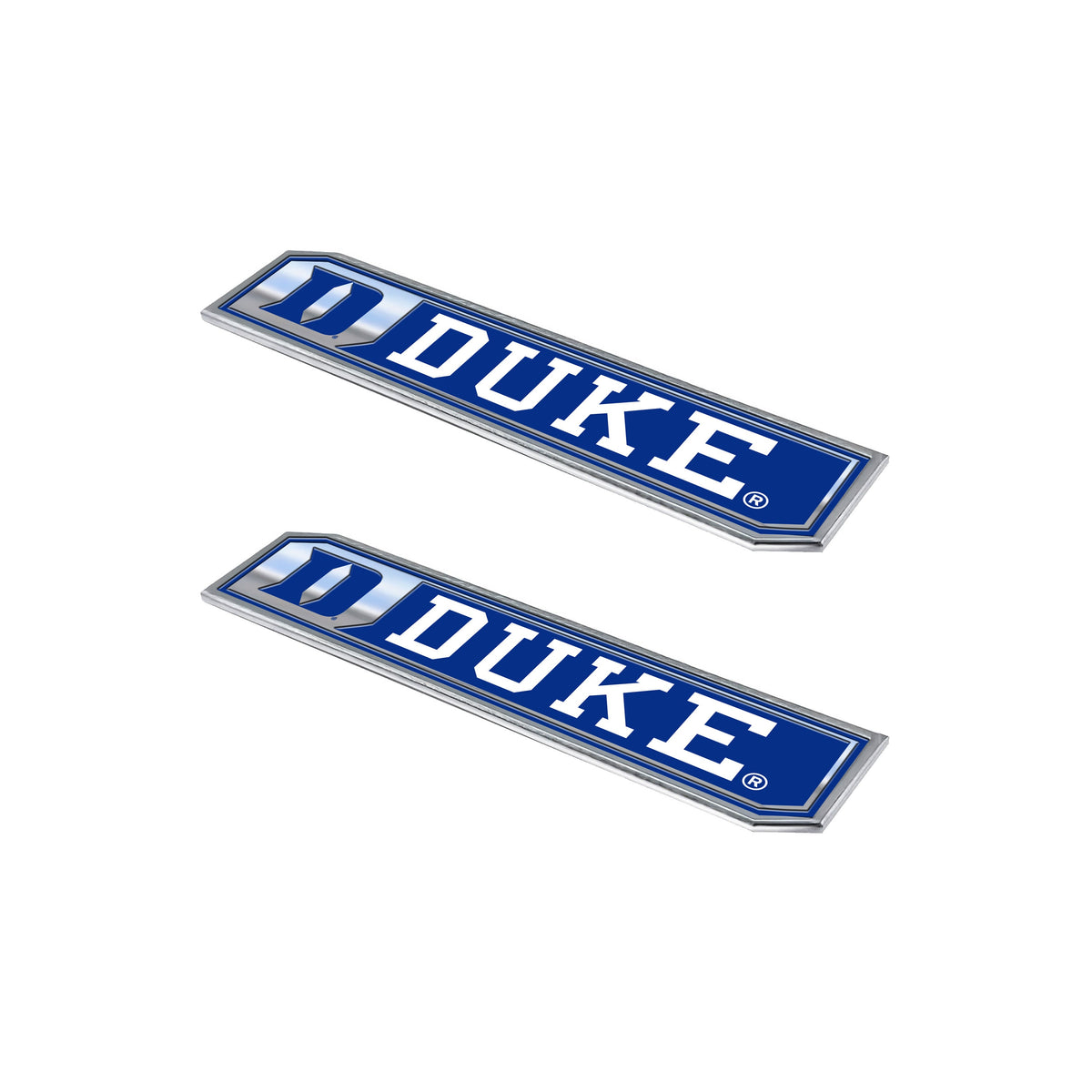 Duke University Embossed Truck Emblem 2-pk