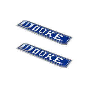 Duke University Embossed Truck Emblem 2-pk