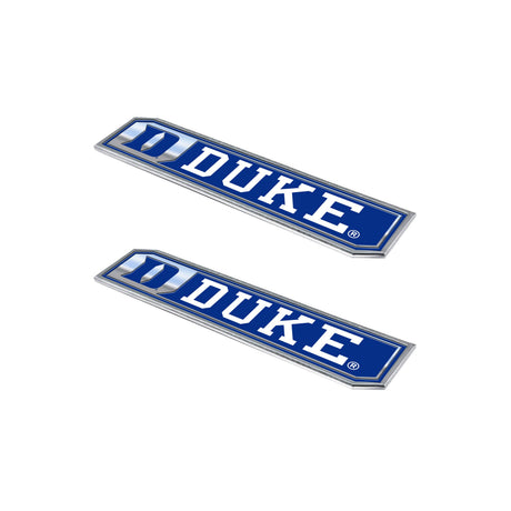 Duke University Embossed Truck Emblem 2-pk