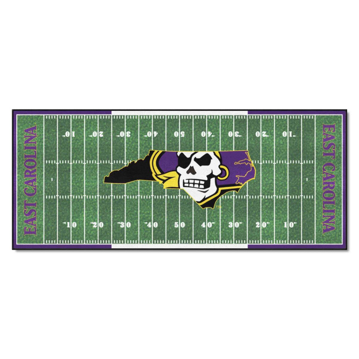 East Carolina University Football Field Runner