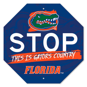 University of Florida Sign Stop Flat