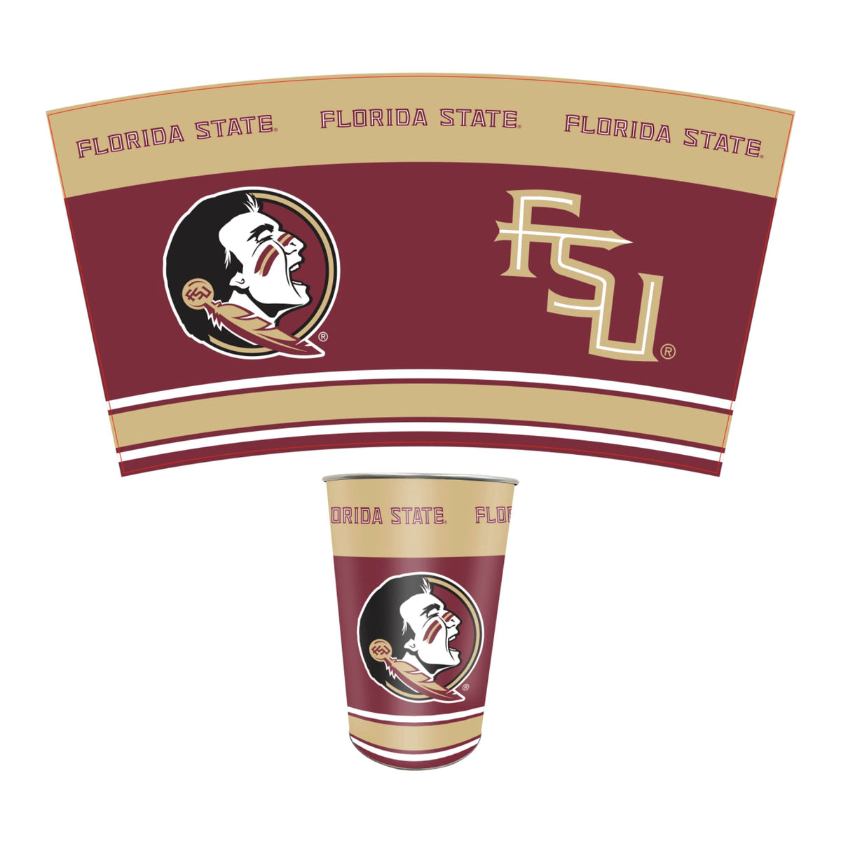 Florida State University Wastebasket
