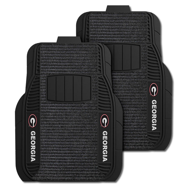 University of Georgia 2-pc Deluxe Car Mat Set